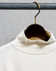 Olde Homesteader Interlock Mil Mock Neck Ivory