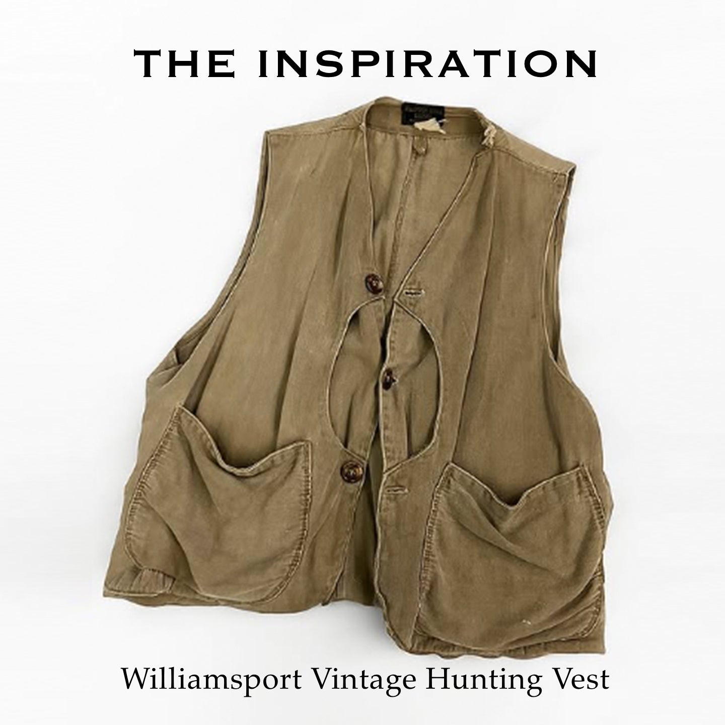The Corona Utility CV001 Game Vest Cotton Light Twill Mustard