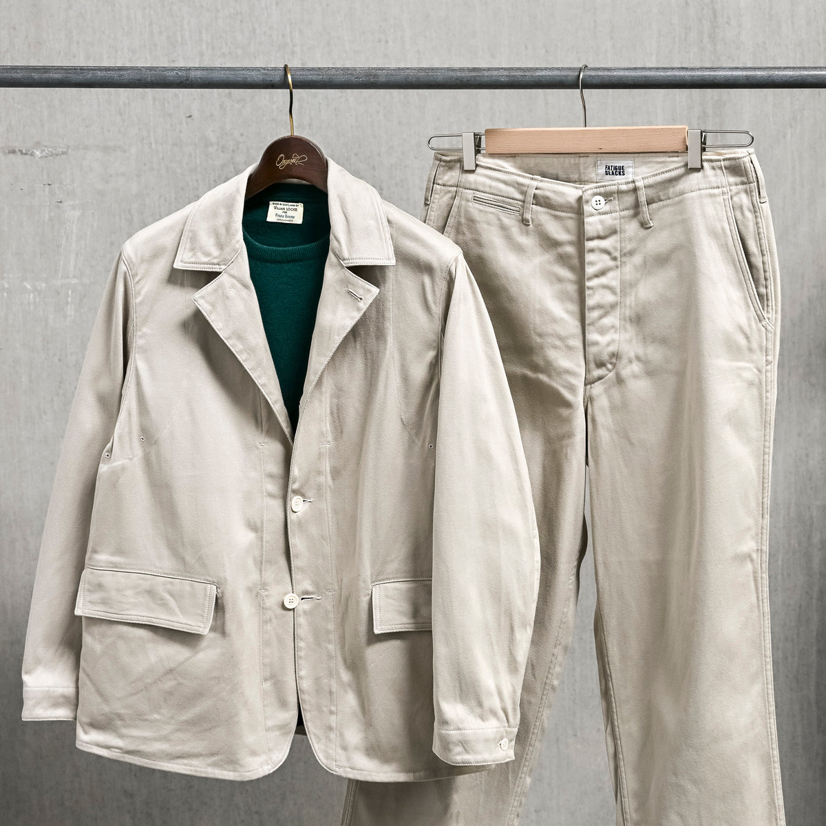 The Corona Utility CJ003 Sherry Jacket Airborne Twill Sand