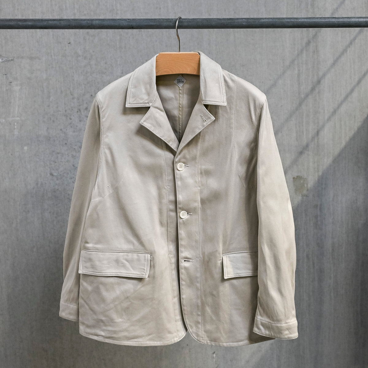 The Corona Utility CJ003 Sherry Jacket Airborne Twill Sand