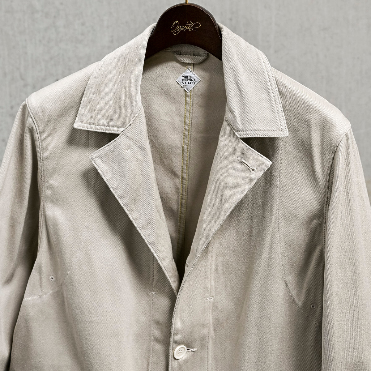 The Corona Utility CJ003 Sherry Jacket Airborne Twill Sand