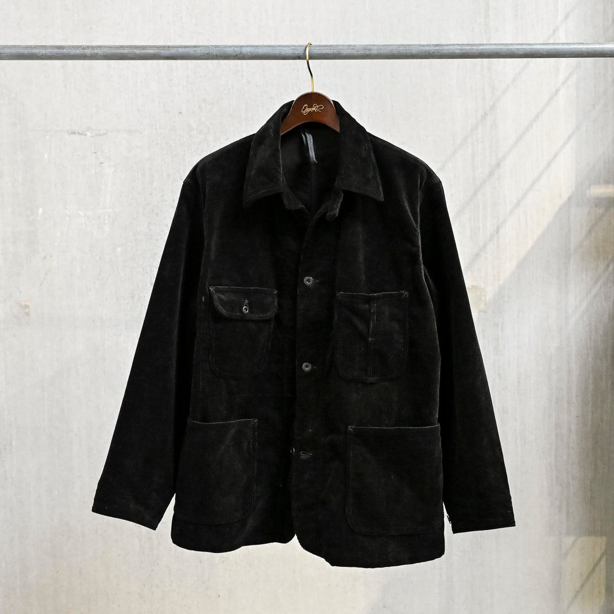 Cohérence Jackson Jacket 10-Wale Corduroy Black