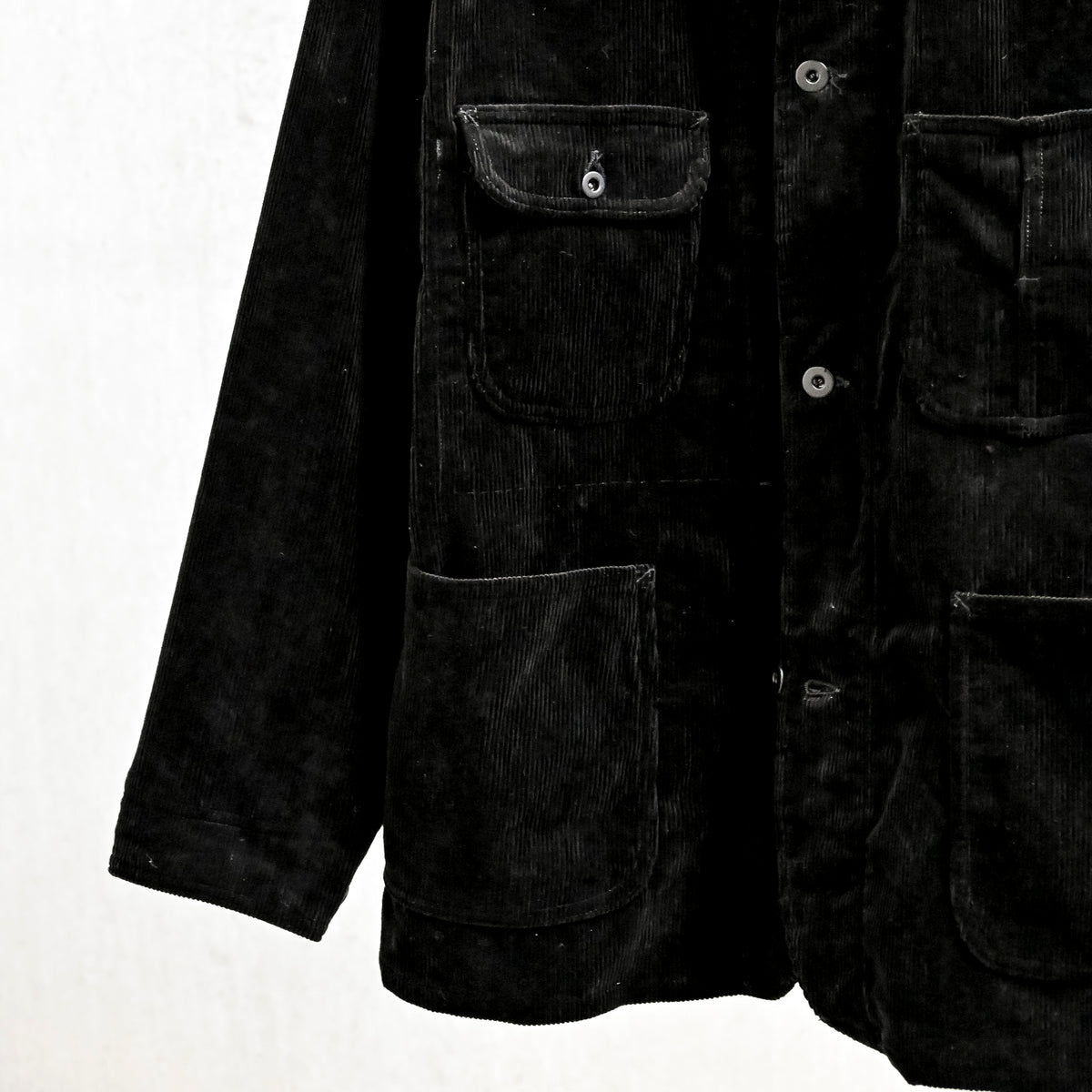 Cohérence Jackson Jacket 10-Wale Corduroy Black