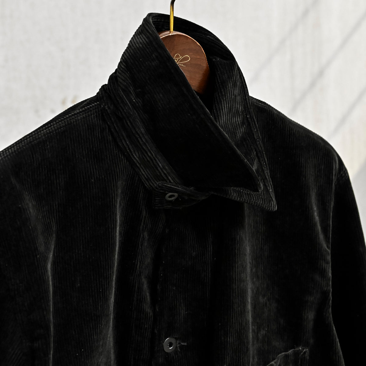 Cohérence Jackson Jacket 10-Wale Corduroy Black