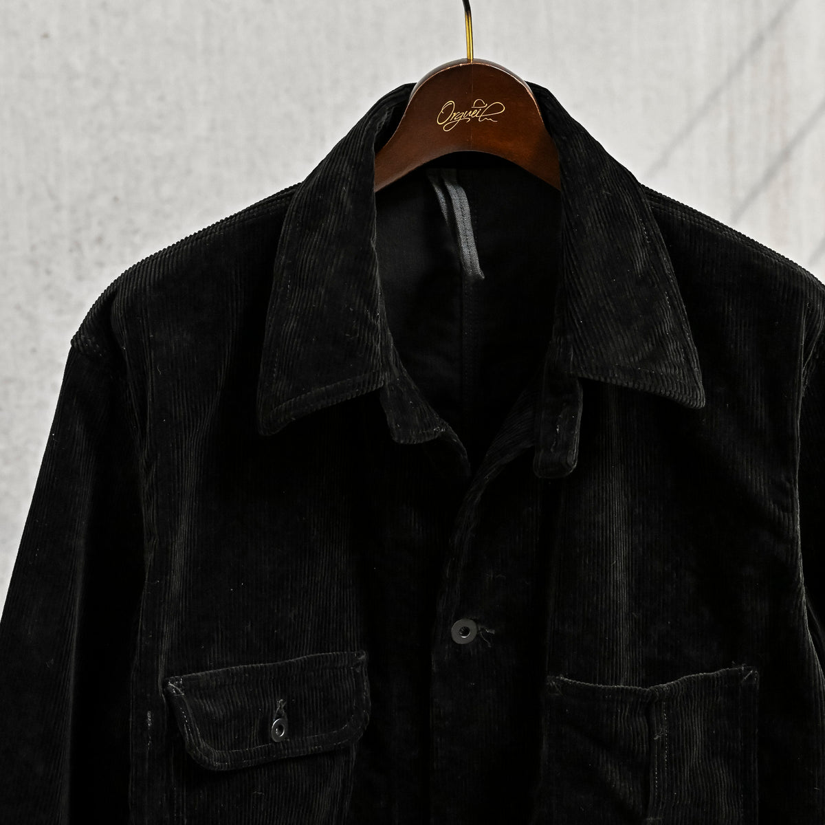 Cohérence Jackson Jacket 10-Wale Corduroy Black