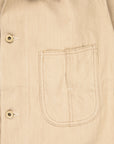 Cohérence Jackson Jacket Linen Cotton Chevron Ivory