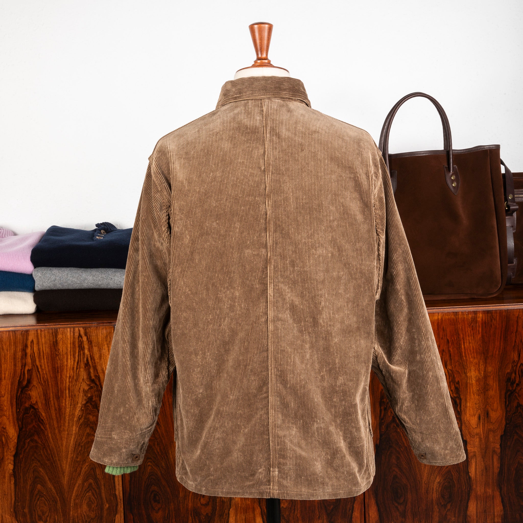 Cohérence Jackson 10-Wale Corduroy Jacket Fawn