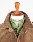 William Lockie x Frans Boone Baby Lambswool 4-Button Mock Neck Siepe