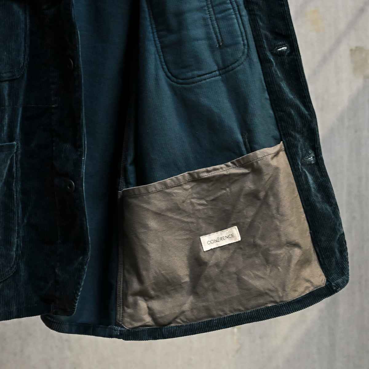 Cohérence Jackson Jacket 10-Wale Corduroy Fucus