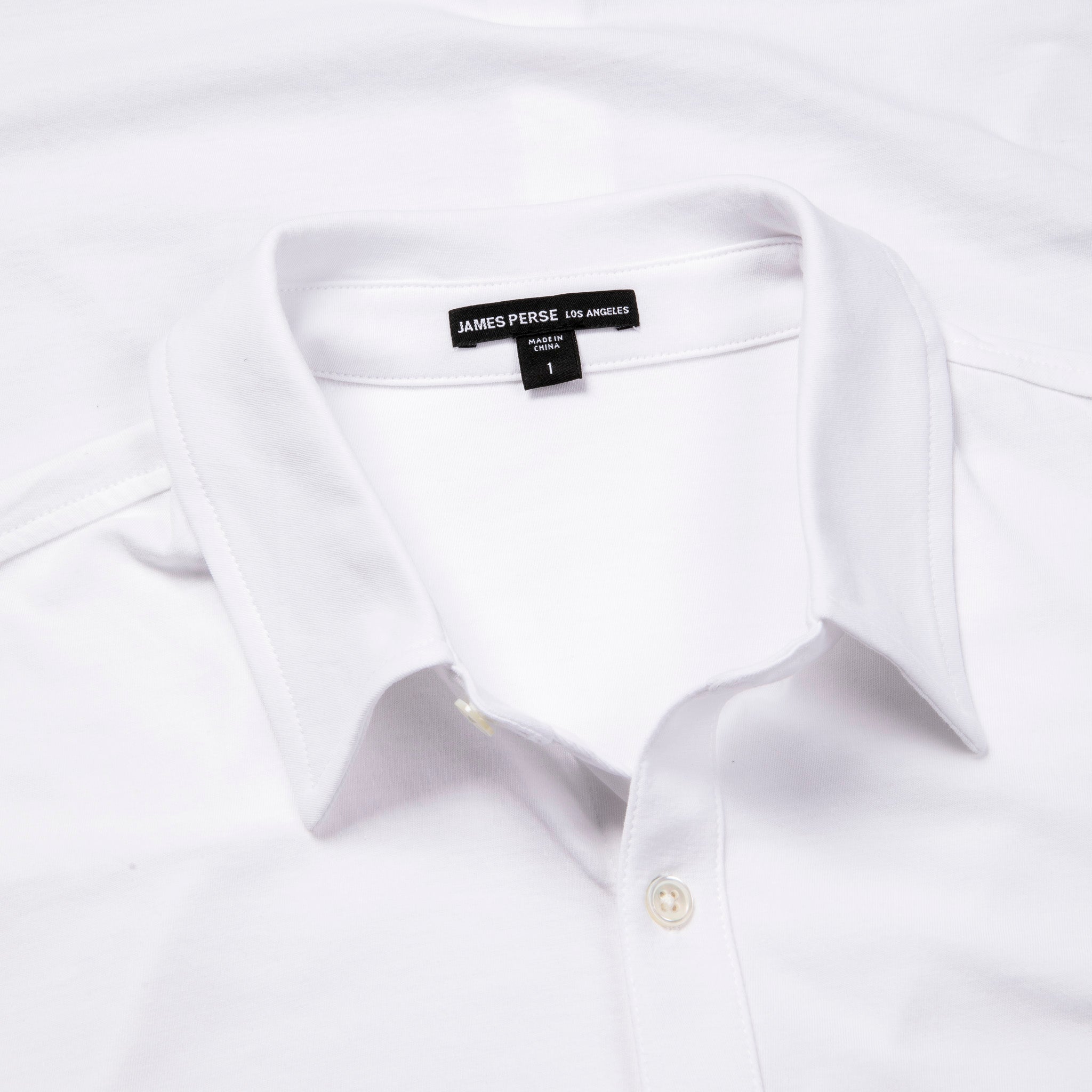 James Perse Clean Finish Jersey Shirt White – Frans Boone Store