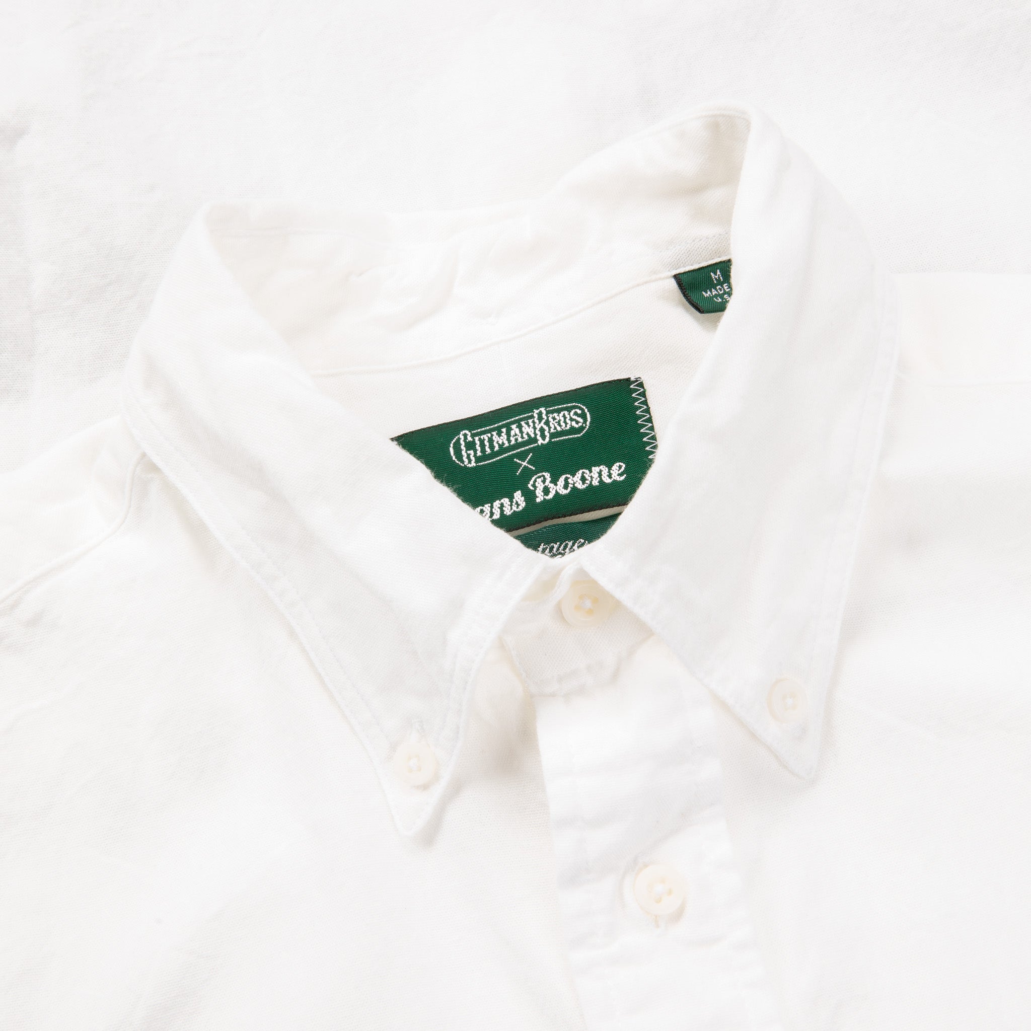 Gitman Vintage x Frans Boone Japanese Chambray White