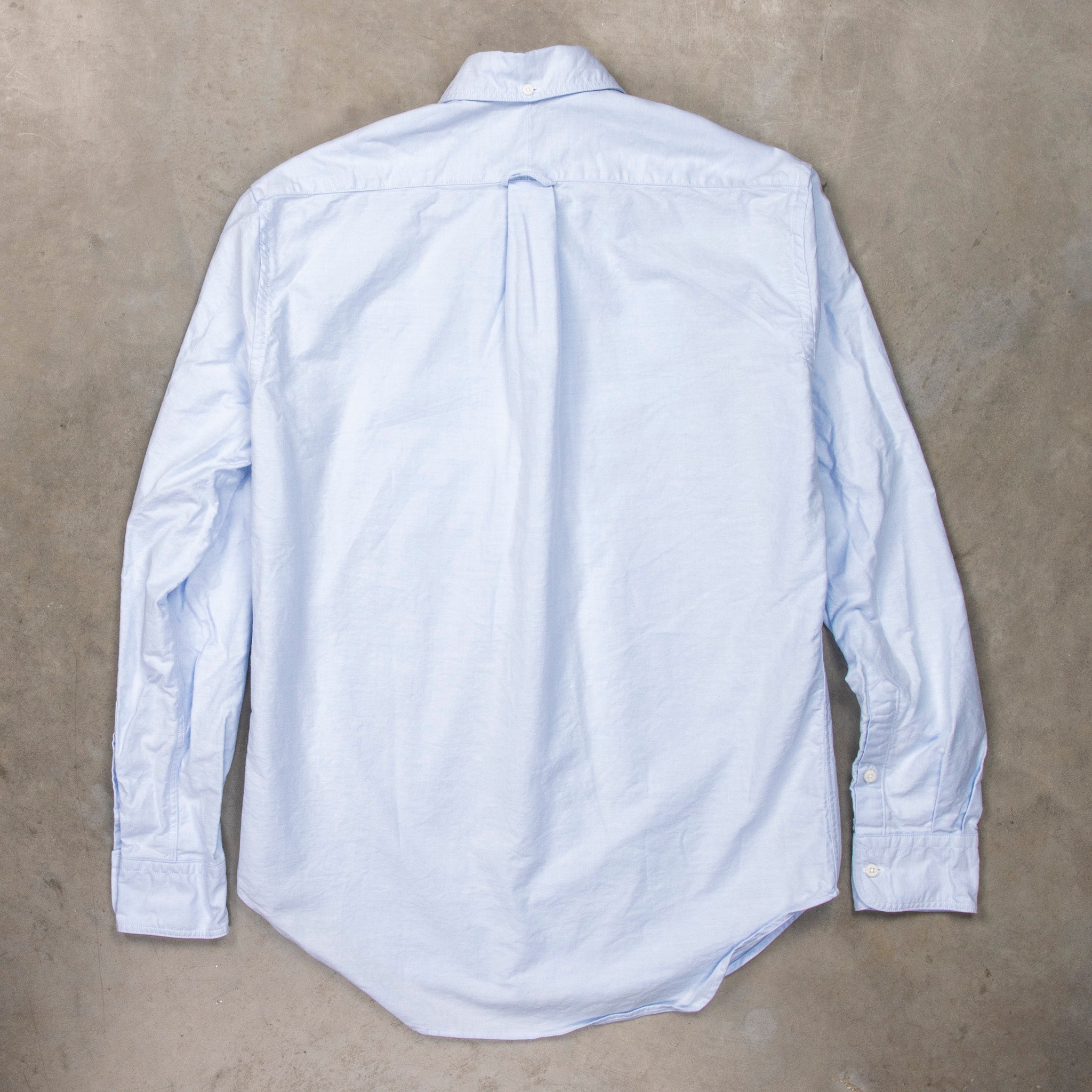 Gitman Vintage x Frans Boone Japanese Hopsack Light Blue