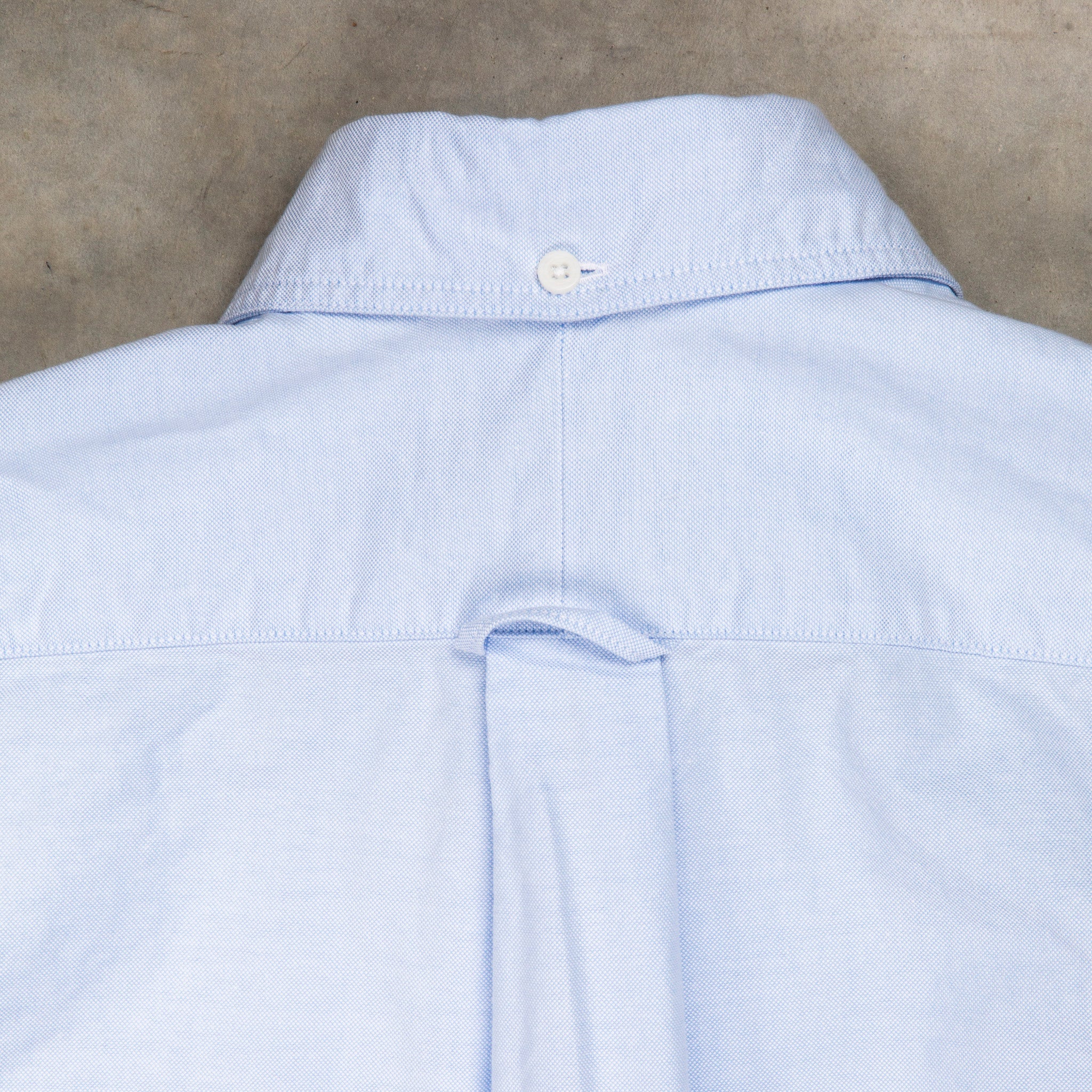 Gitman Vintage x Frans Boone Japanese Hopsack Light Blue