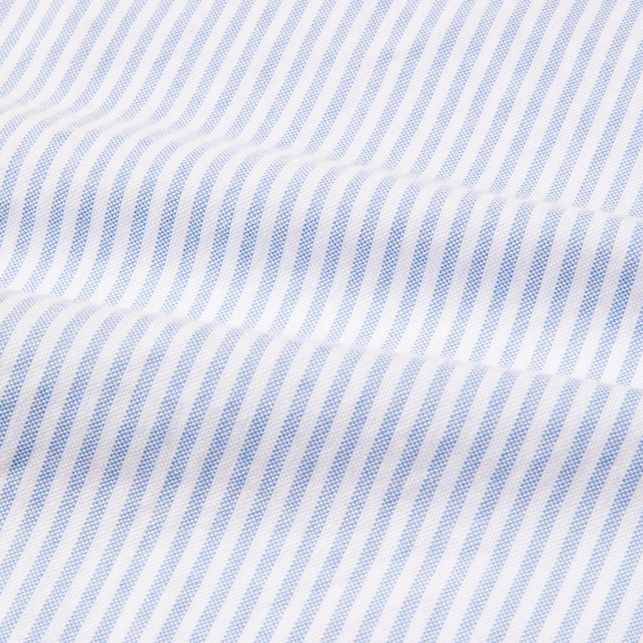 Gitman Vintage x Frans Boone Japanese Striped Oxford Light Blue