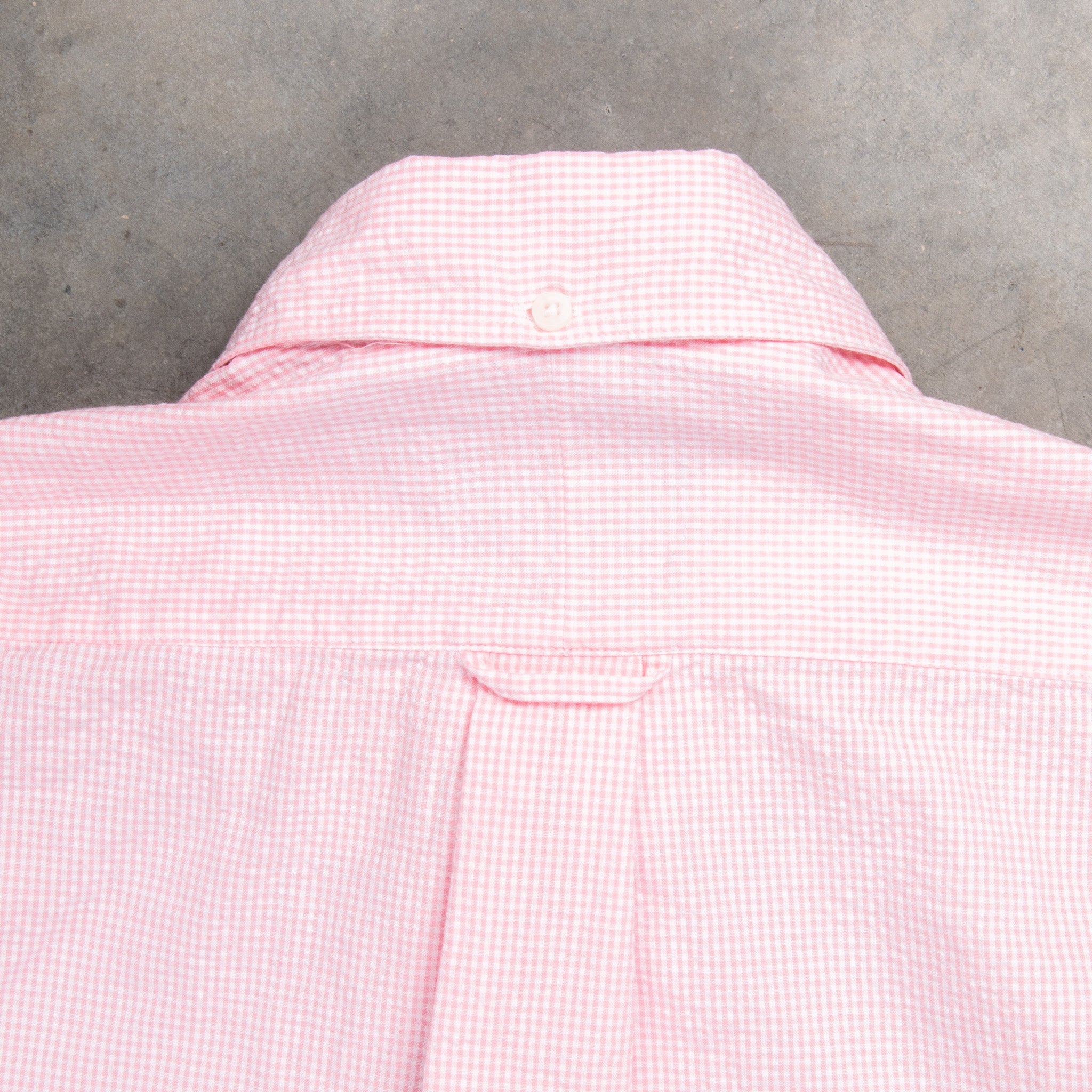 Gitman Vintage x Frans Boone Japanese Woven Vichy Seersucker