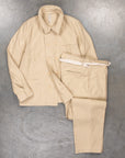 Cohérence Kees Jacket Linen Cotton Chevron Ivory