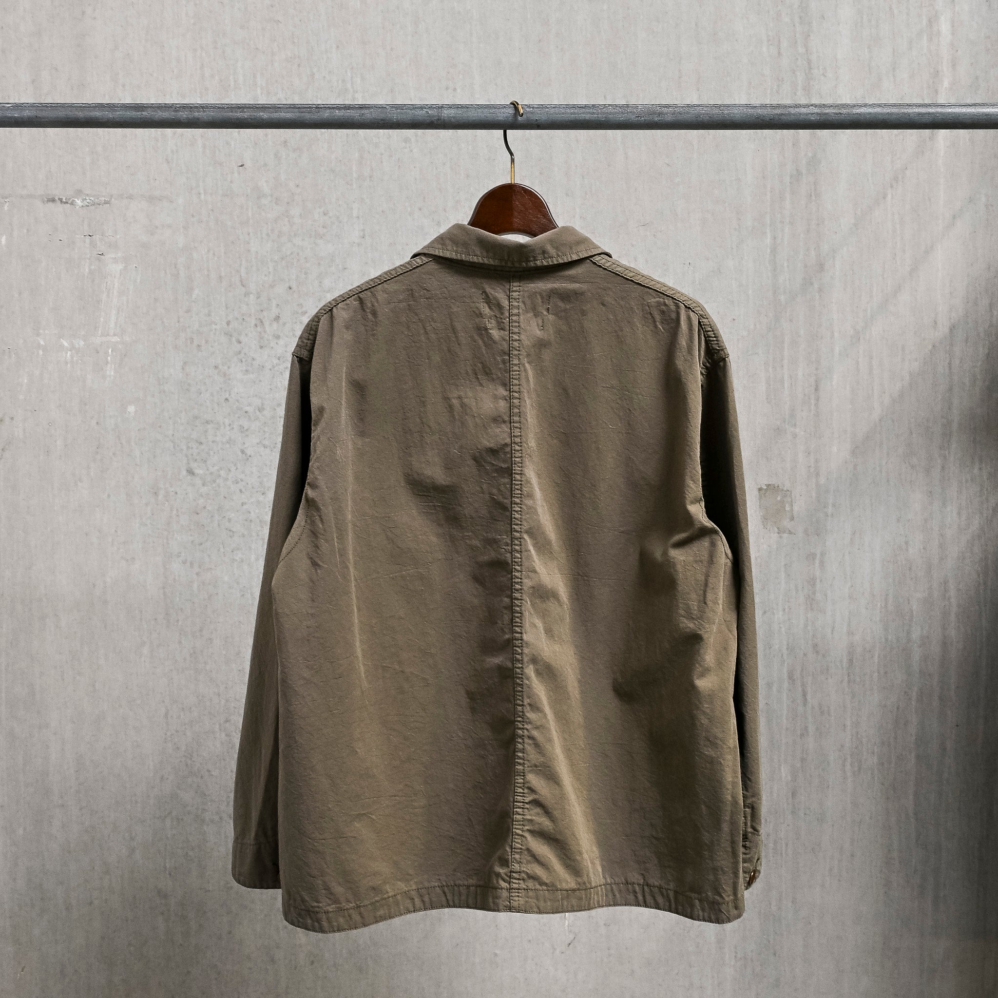 Remi Relief Cotton Twill Chore Coat Khaki – Frans Boone Store