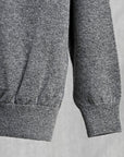 Orslow Simple Crew Neck Sweater Crafted In Japan Heather Gray