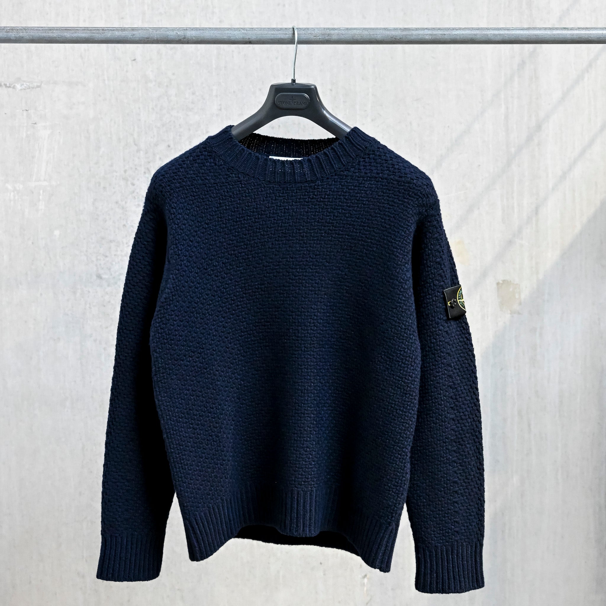Stone Island Knit Sweater Navy
