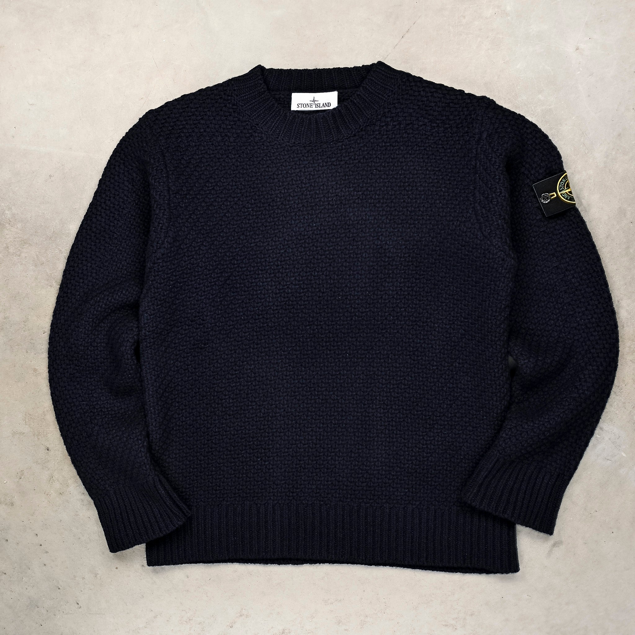 Stone Island Knit Sweater Navy