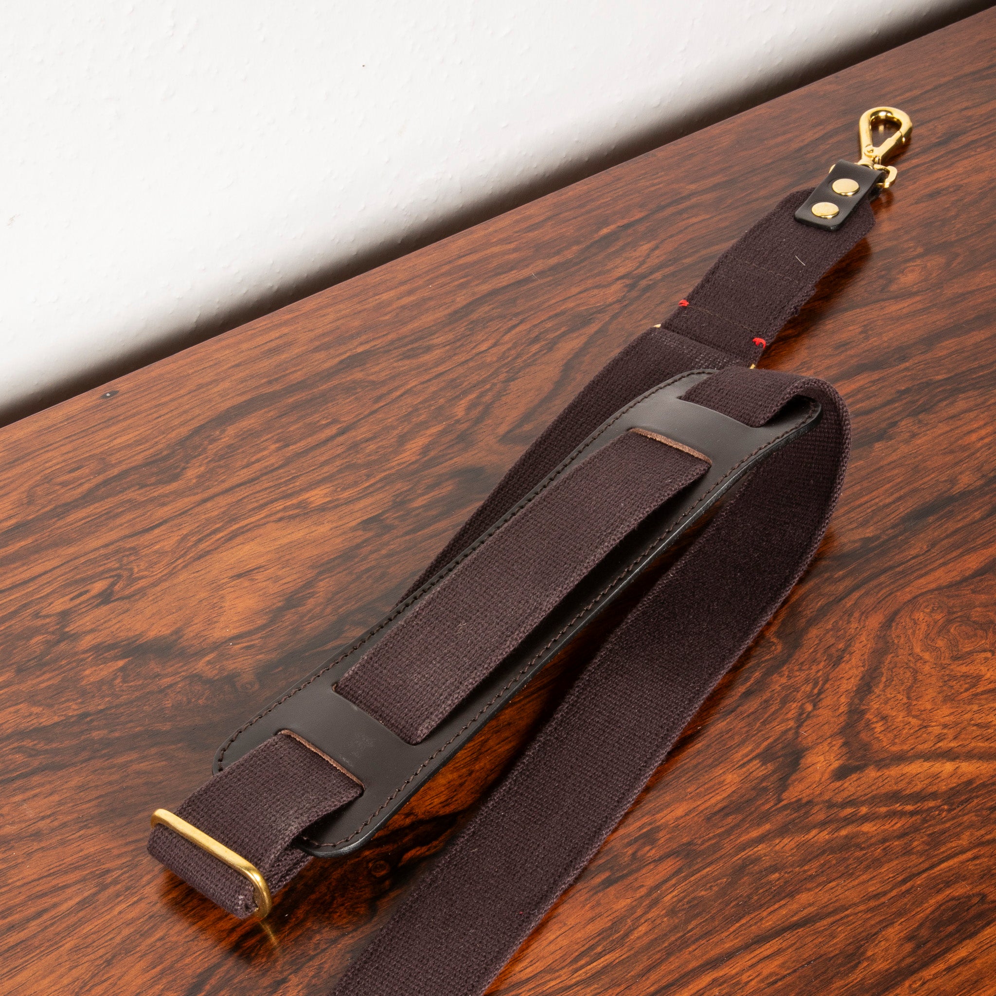 Croots Bridle Leather Dark Havana Laptop Bag