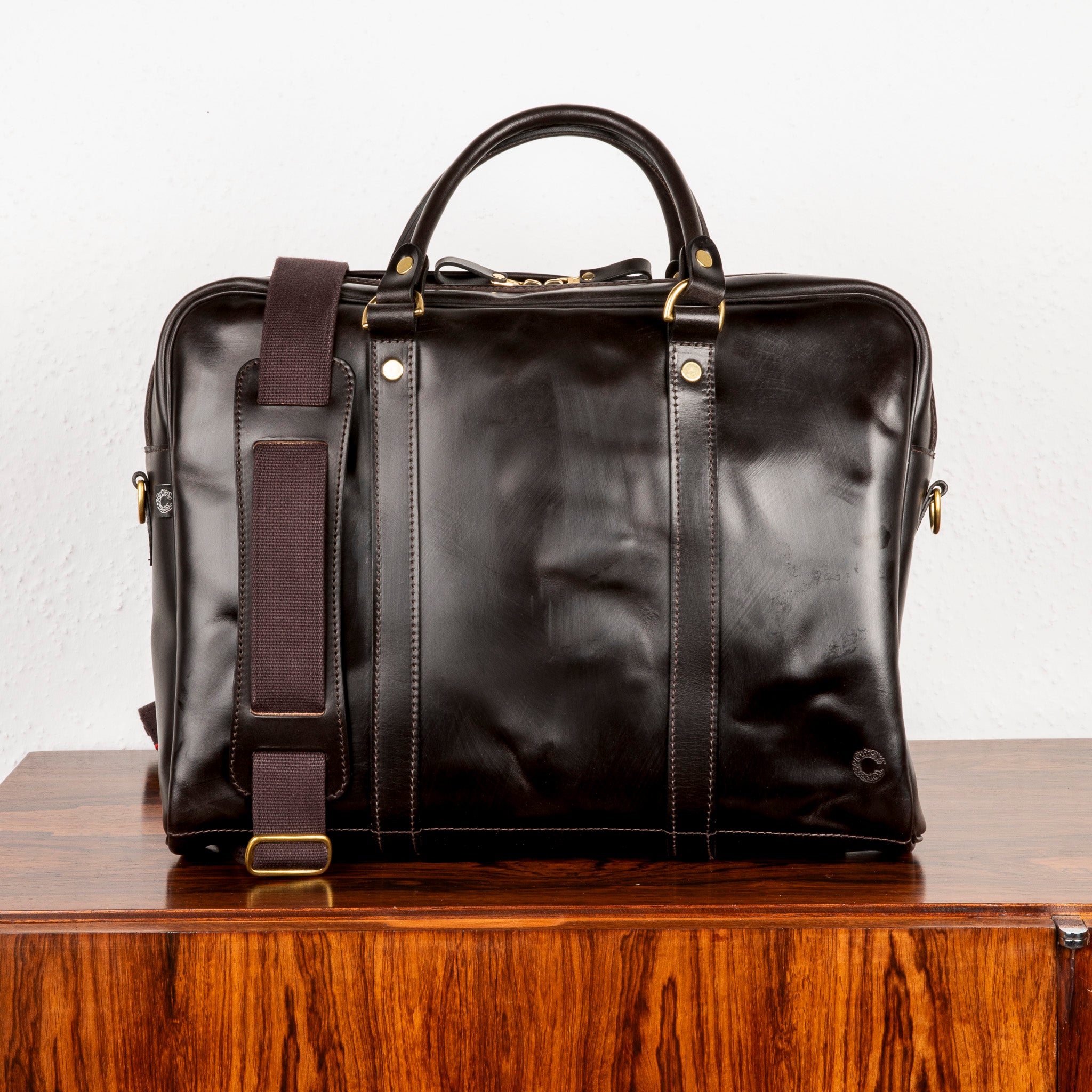 CROOTS × BEAMS F / Bridle Leather Tote CROOTS × BEAMS F / Bridle Leather Tote 最低 価格