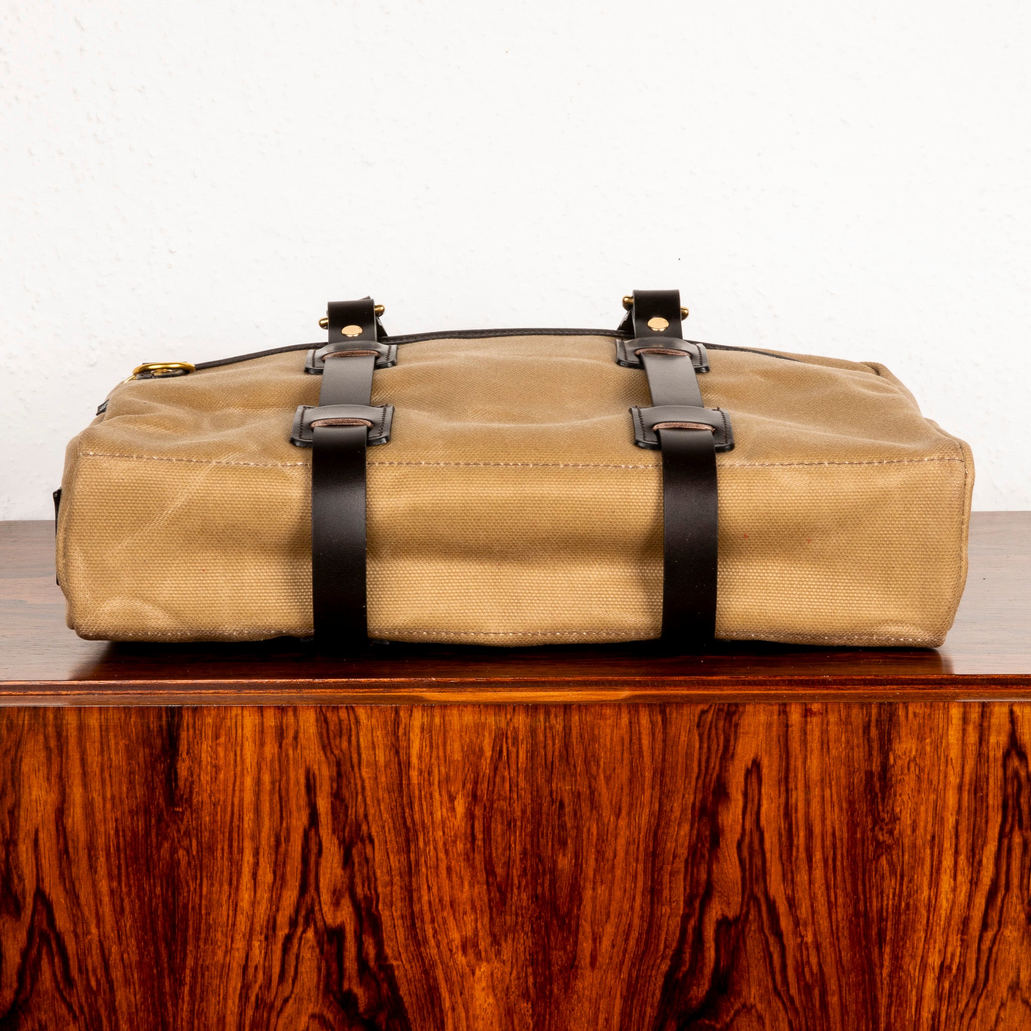 Croots Vintage Canvas Laptop bag Sand