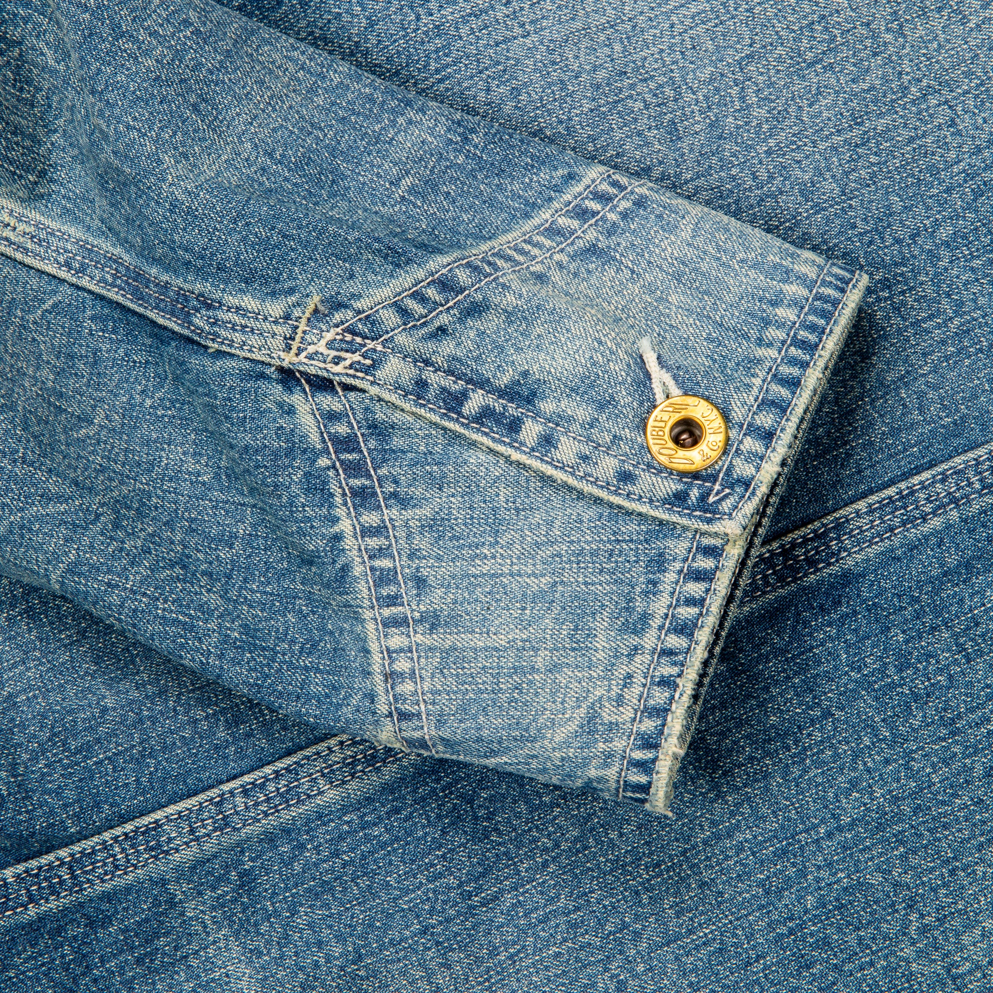 RRL Stockton Jacket 11 Oz Denim Wrightsvile Wash