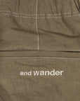 And Wander Linen Drawstring Pants Khaki