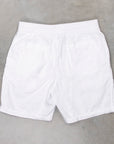 James Perse Relaxed Fit Linen Short White