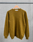 Laurence J. Smith Super Soft Seamless Crew Neck Pullover Asparagus
