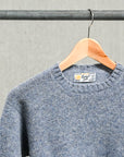 Laurence J. Smith Super Soft Seamless Crew Neck Pullover Stardust