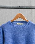 Laurence J. Smith  Super soft Seamless Crew Neck Pullover Cornflower