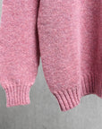 Laurence J. Smith Super Soft Seamless Crew Neck Pullover Heather Orchid