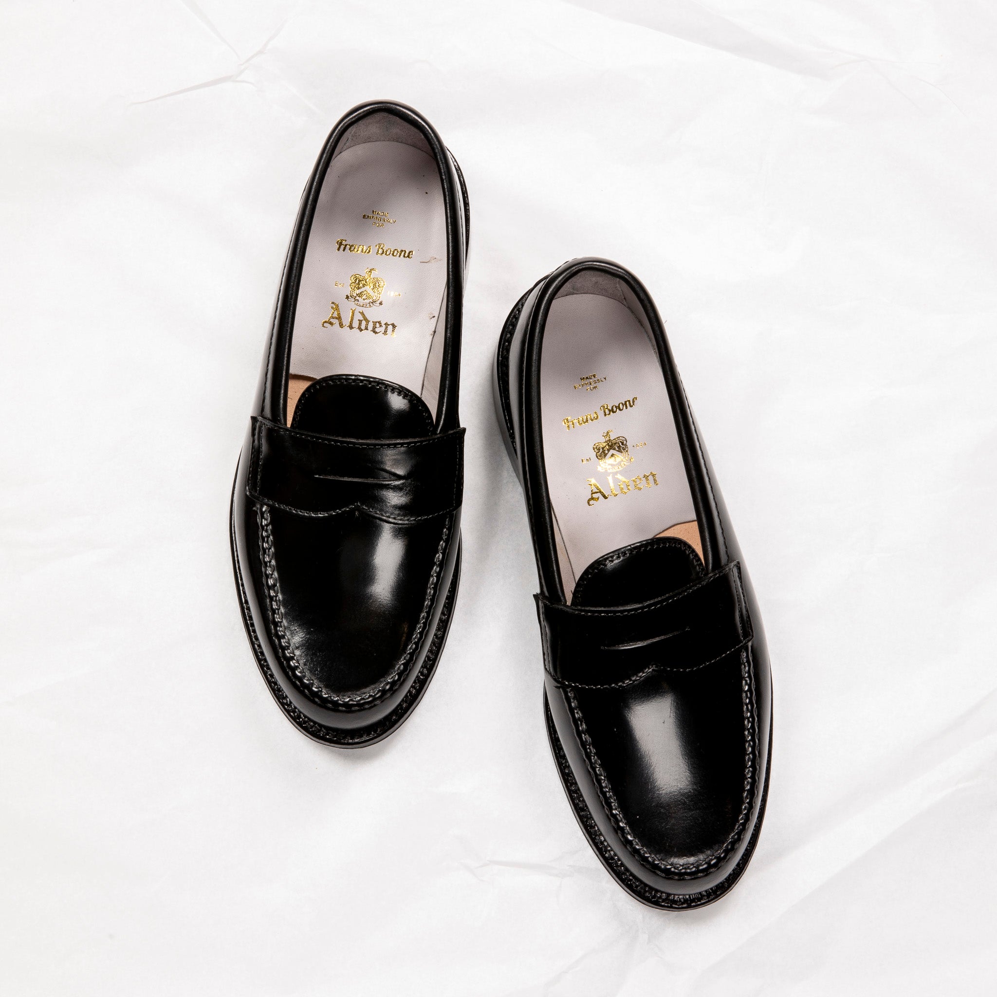 Alden Black Cordovan Loafer 987