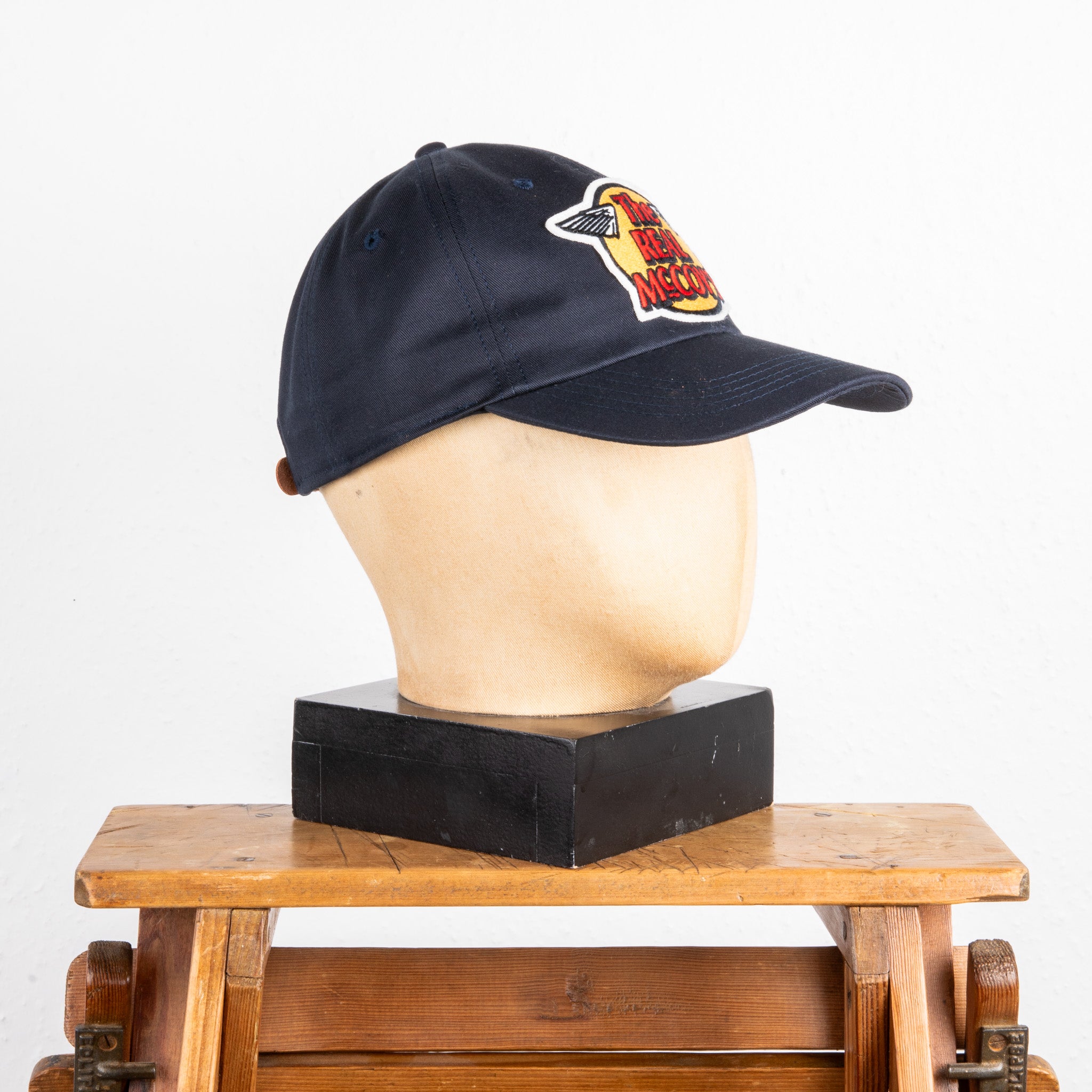 The Real McCoy&#39;s Logo Baseball Cap Navy