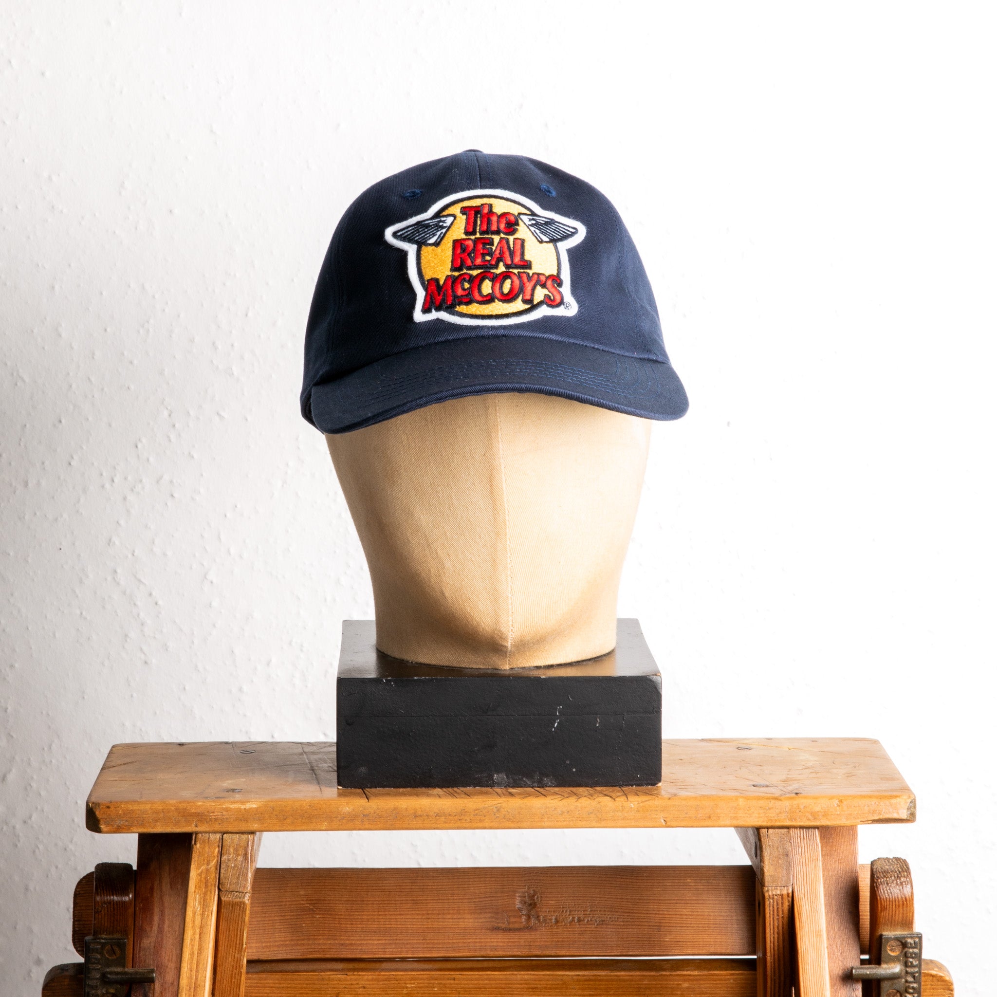 The Real McCoy&#39;s Logo Baseball Cap Navy