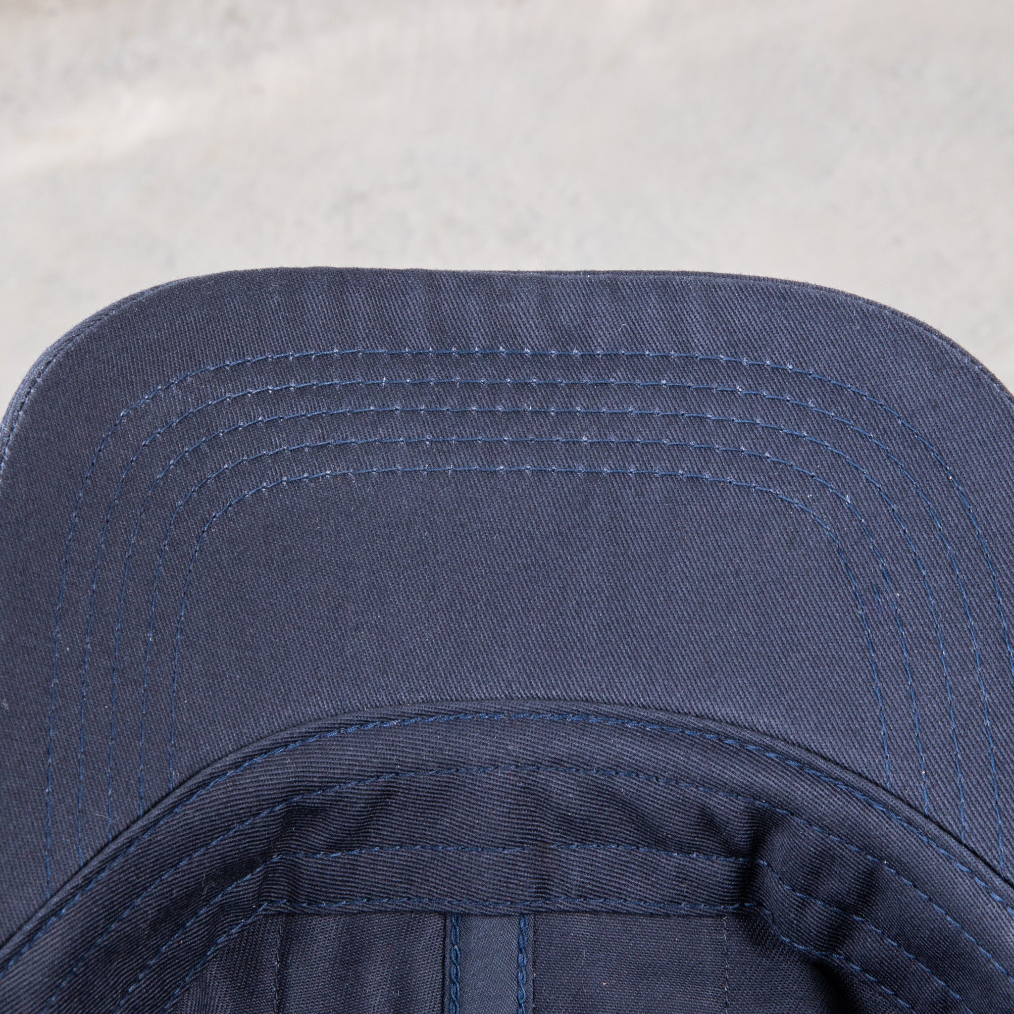 The Real McCoy&#39;s Logo Baseball Cap Navy