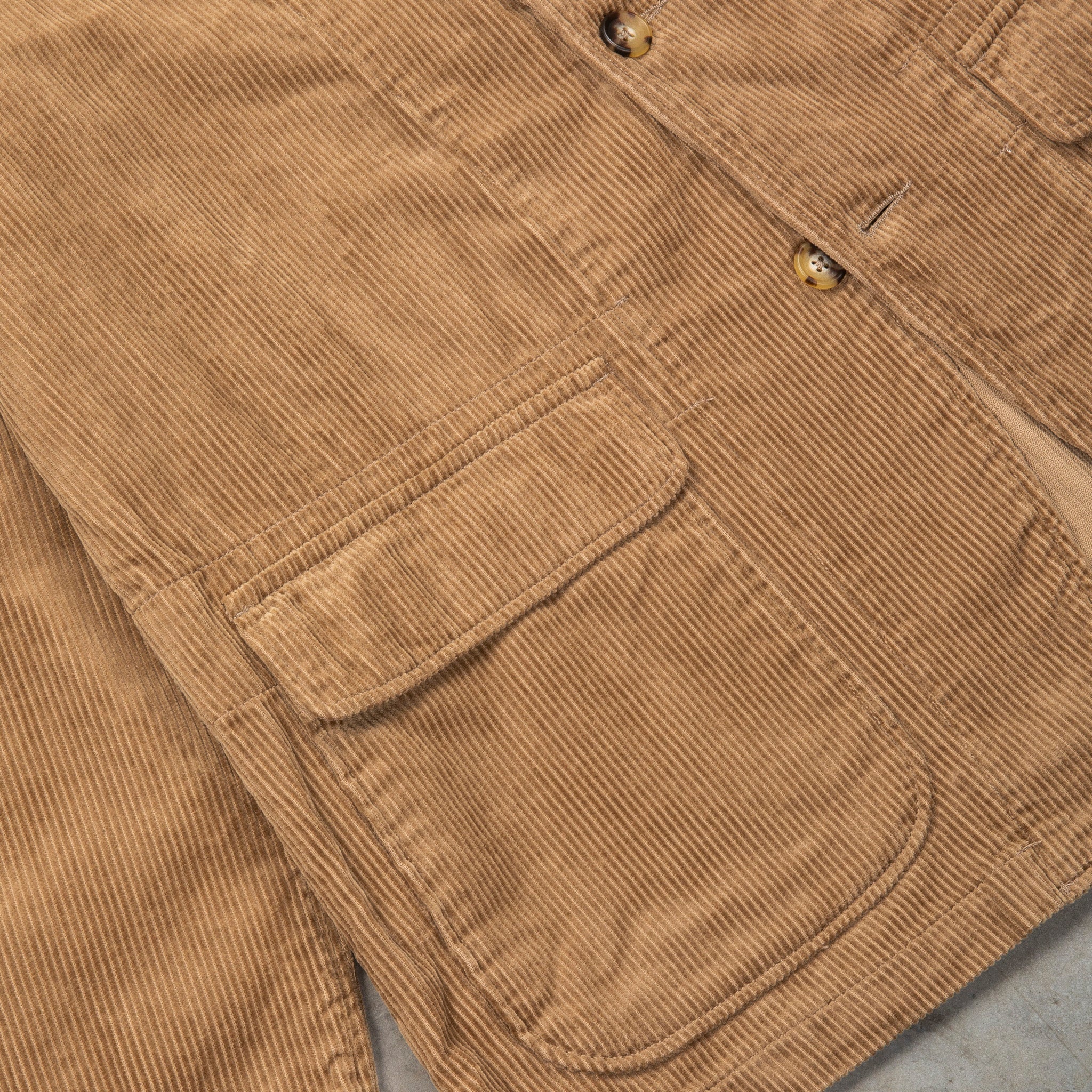 Engineered Garments Loiter Jacket 8-Wale Corduroy Khaki
