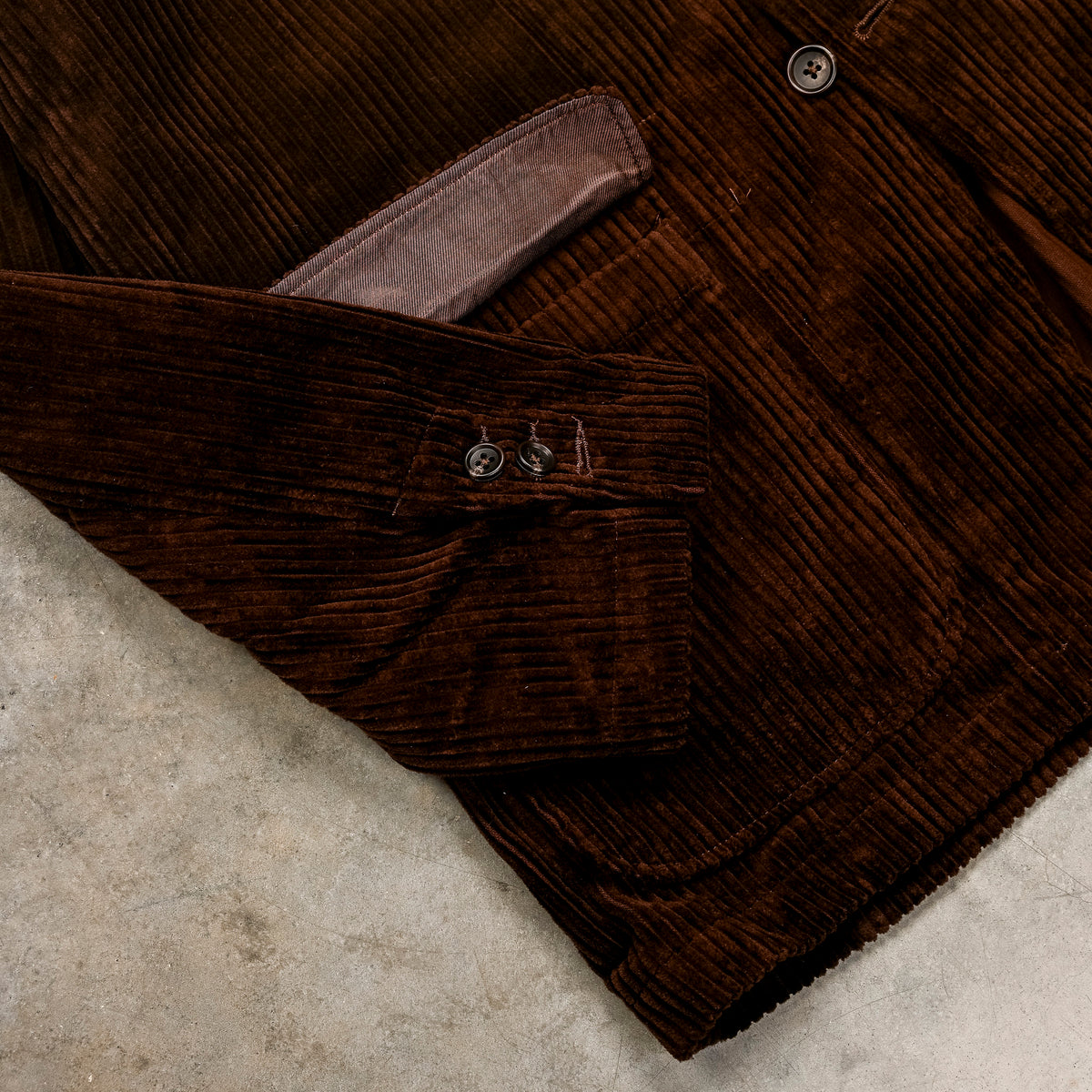 Engineered Garments Loiter Jacket Dark Brown 4.5W Corduroy