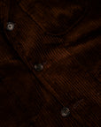Engineered Garments Loiter Jacket Dark Brown 4.5W Corduroy