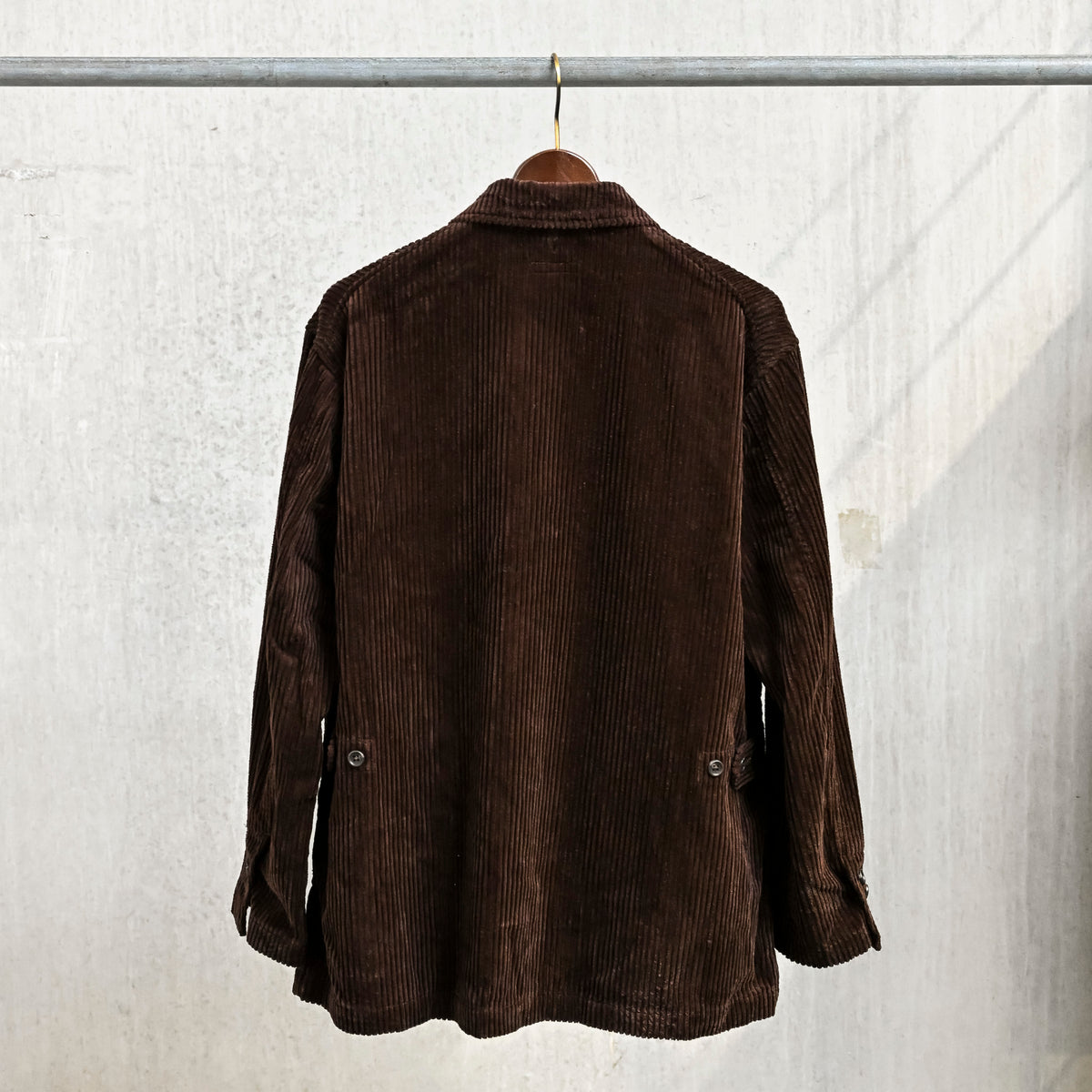 Engineered Garments Loiter Jacket Dark Brown 4.5W Corduroy