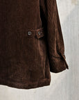 Engineered Garments Loiter Jacket Dark Brown 4.5W Corduroy