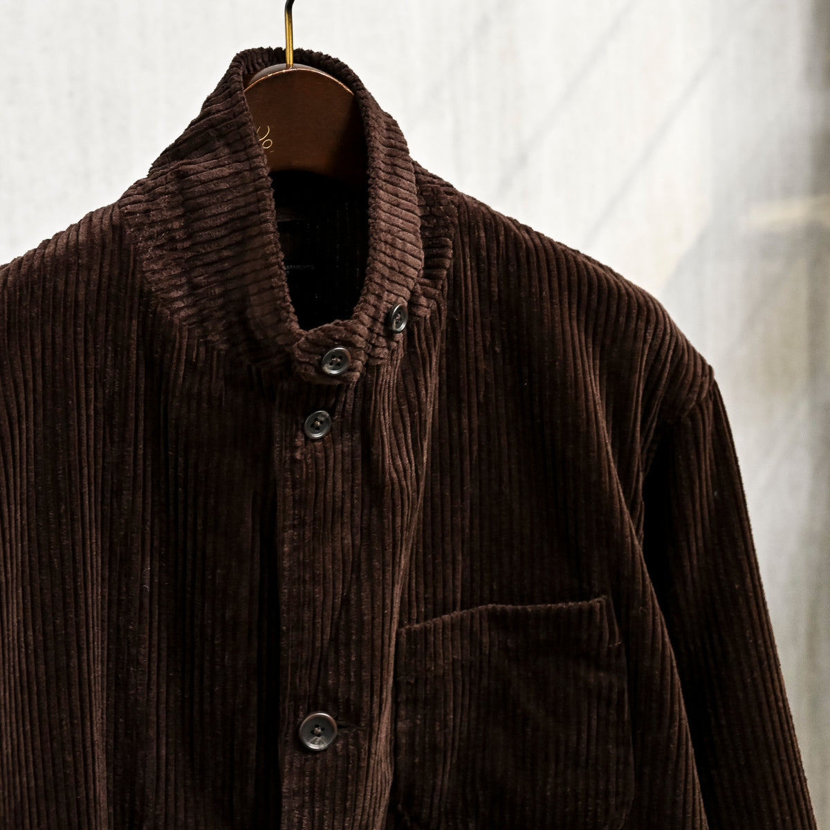 Engineered Garments Loiter Jacket Dark Brown 4.5W Corduroy