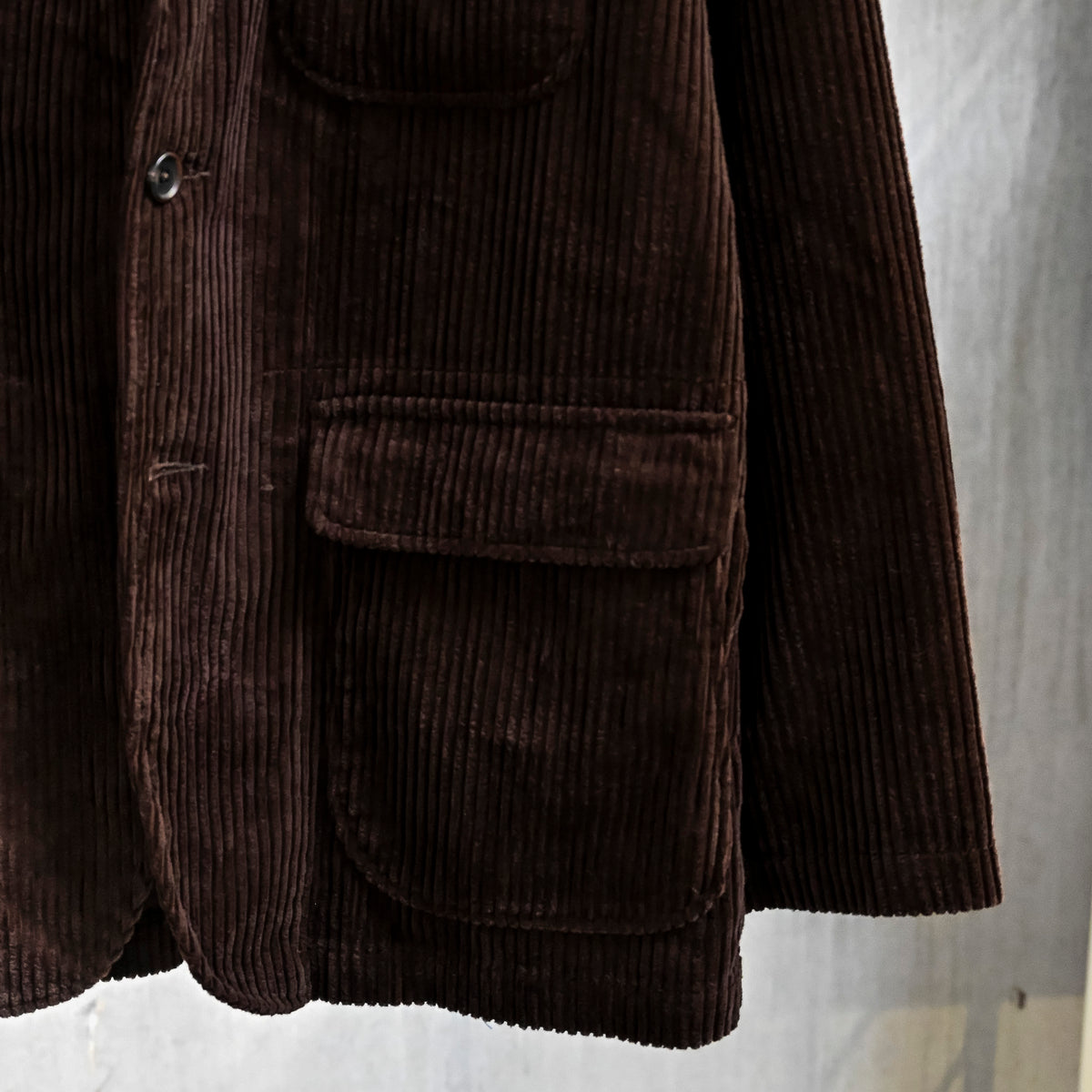 Engineered Garments Loiter Jacket Dark Brown 4.5W Corduroy