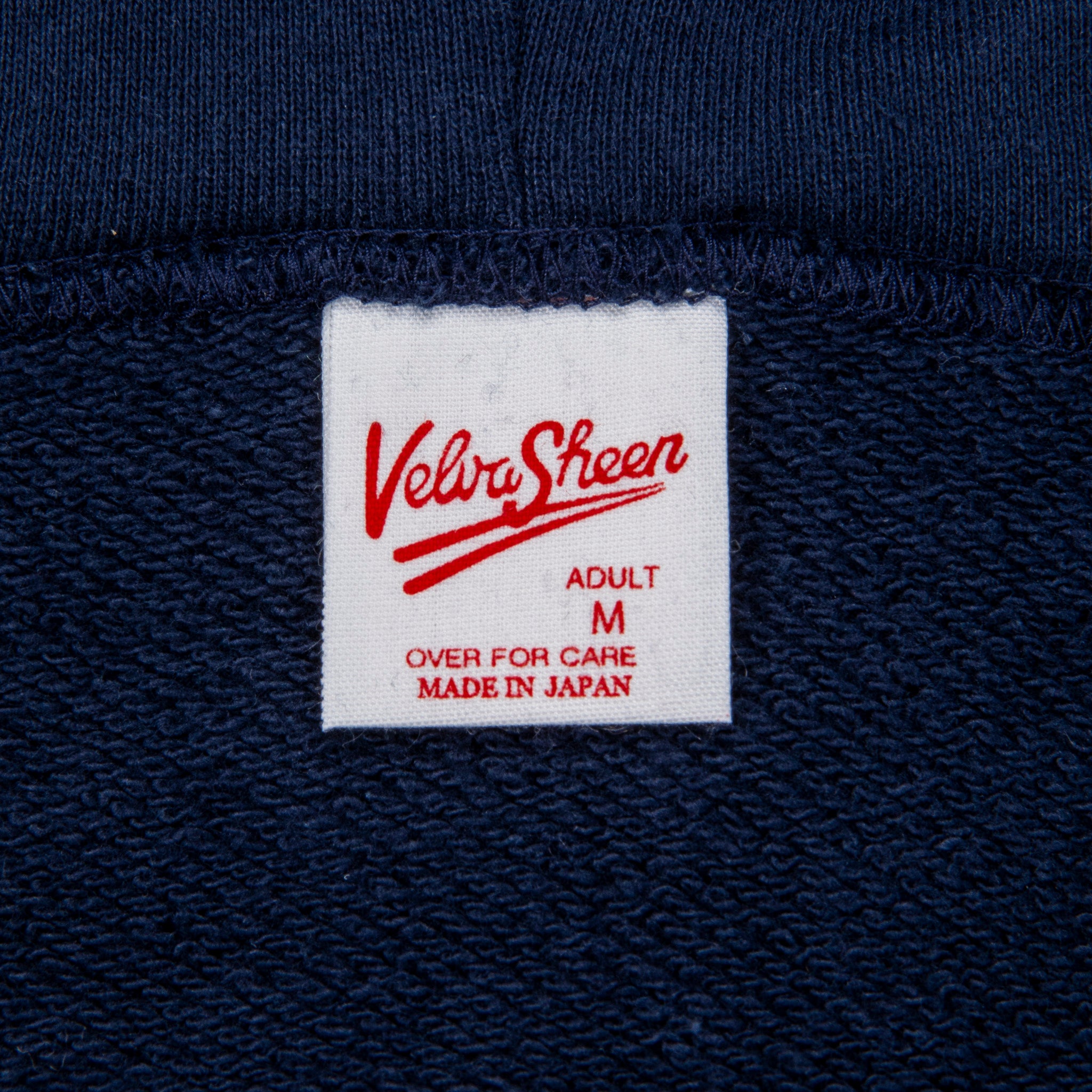 Velva Sheen Loopwheeler Zip-up Hoodie Navy – Frans Boone Store