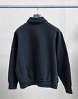 Stone Island Tubular Longsleeve Polo Shirt Oversized-fit Blue Navy