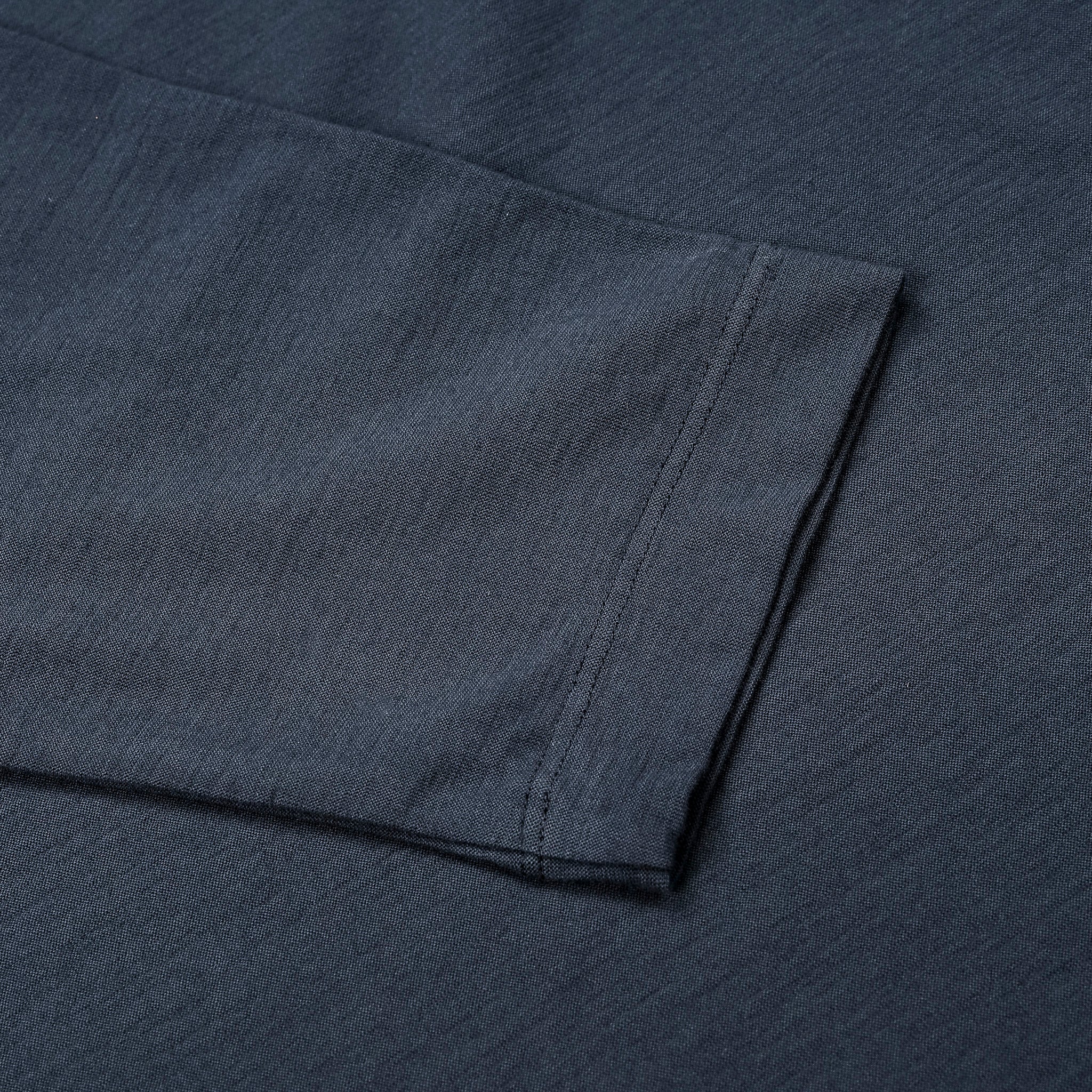 Stone Island Ghost Organic Cotton Jersey Crepe Long-sleeve T-shirt Slate Blue