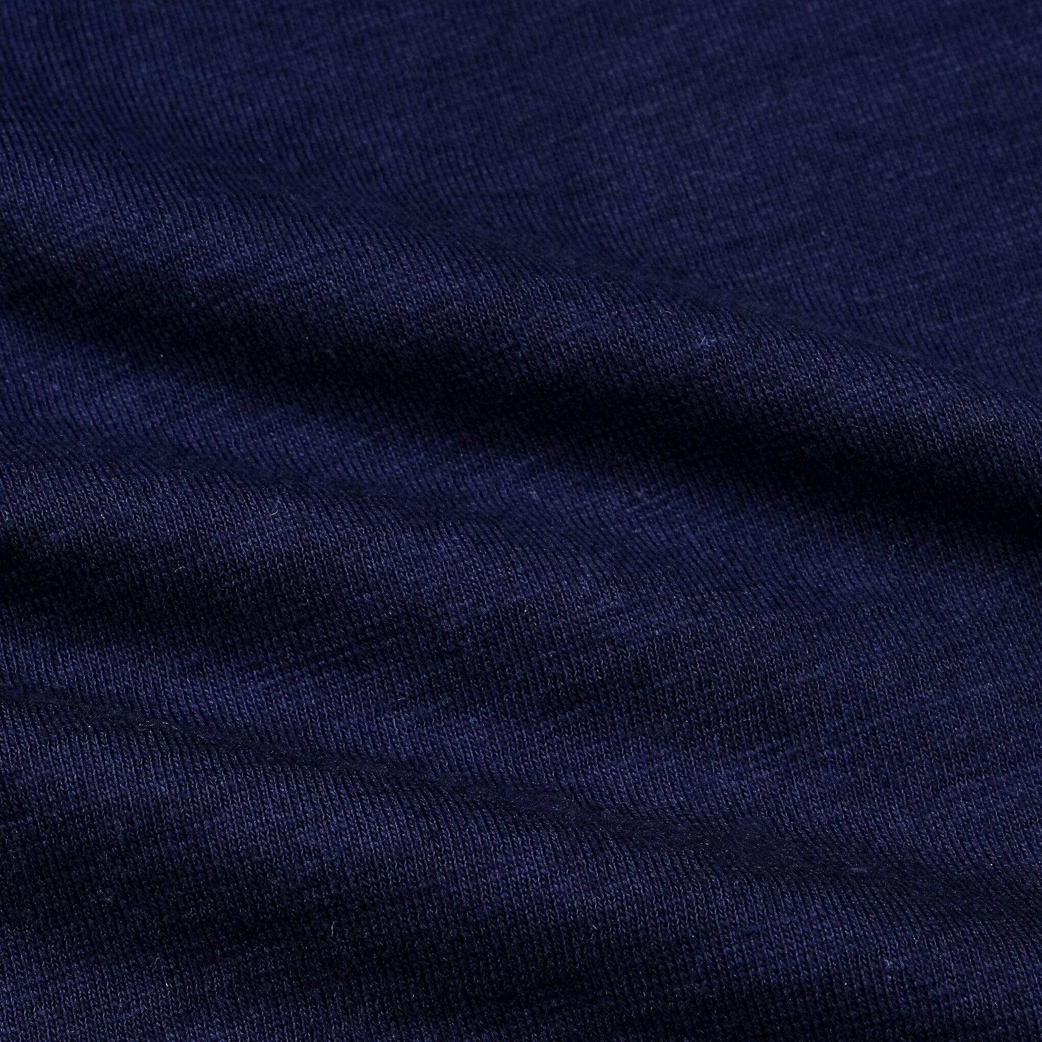 The Real McCoy's Athletic Loopwheel T-Shirt "Flying M" Navy