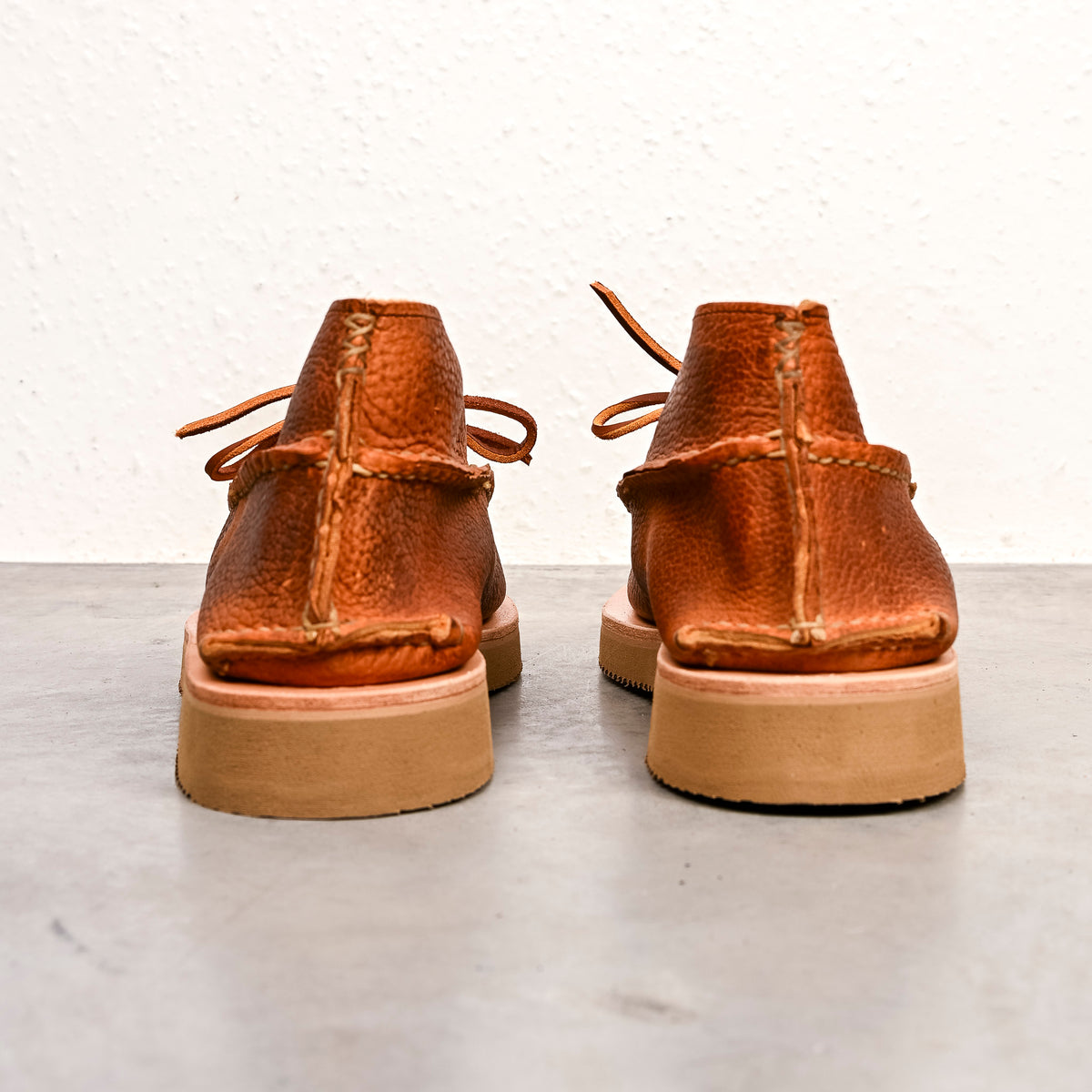 Yuketen All Handsewn Maine Guide Chukka W/ Kiltie on 2060 BK Grizzly